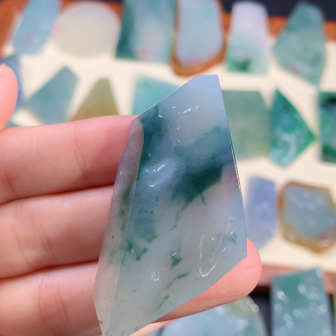 定制翡翠未镶嵌天然缅甸翡翠