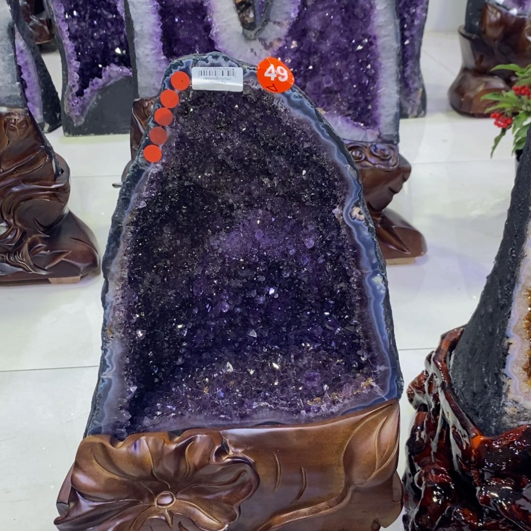 未镶嵌大型摆件（非配饰）紫晶