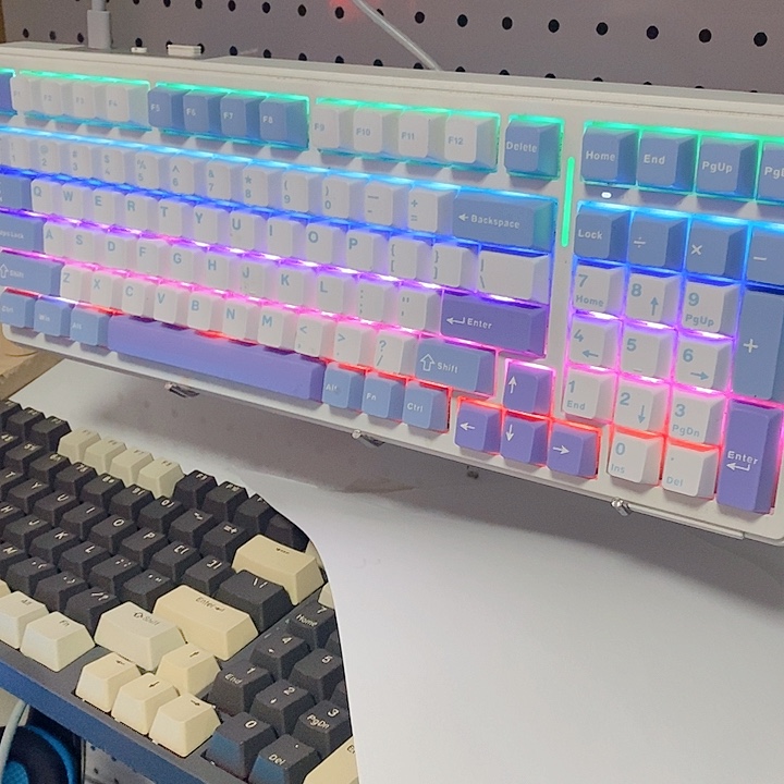 f99无线三模键盘台式机用电脑用