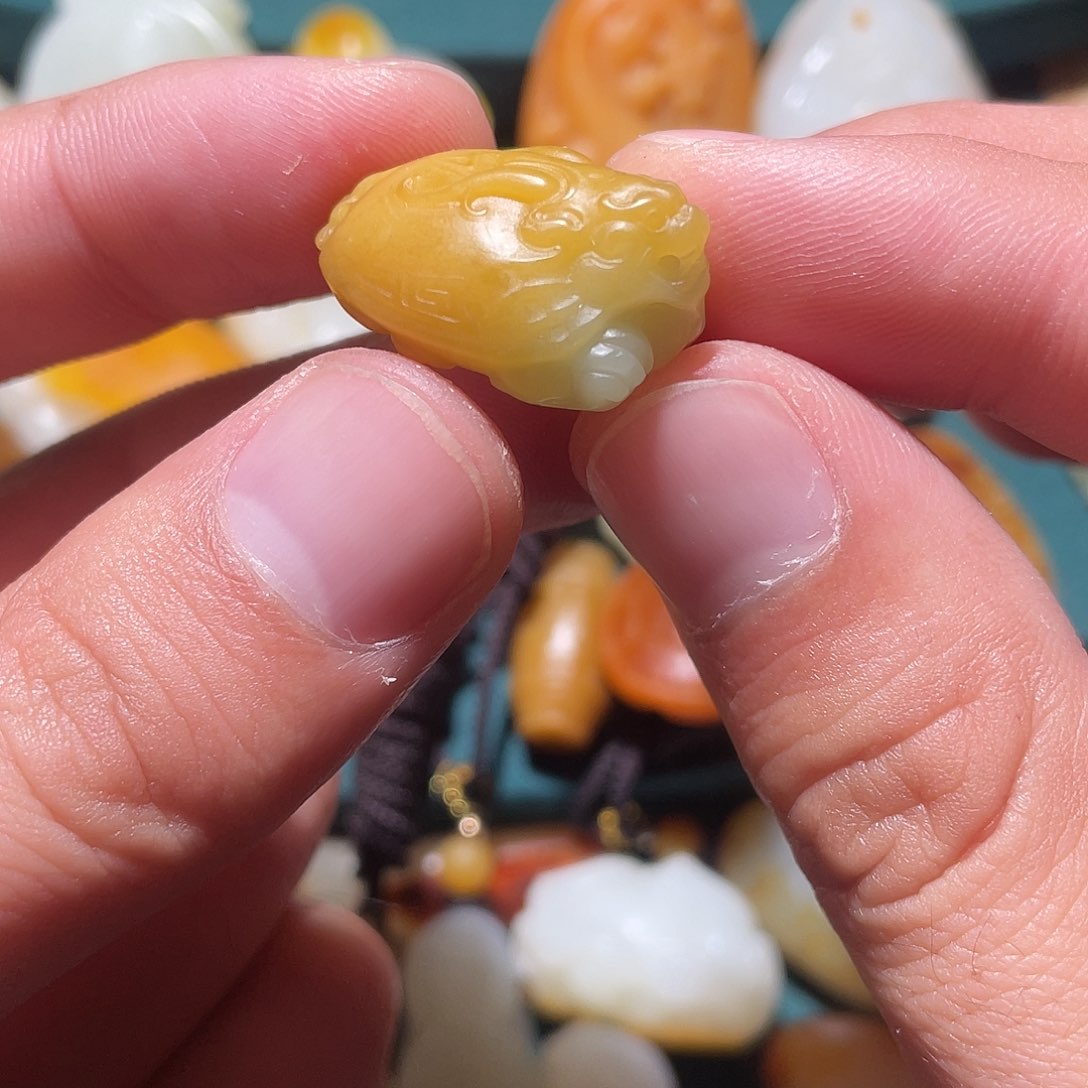 和田玉挂件未镶嵌用****7