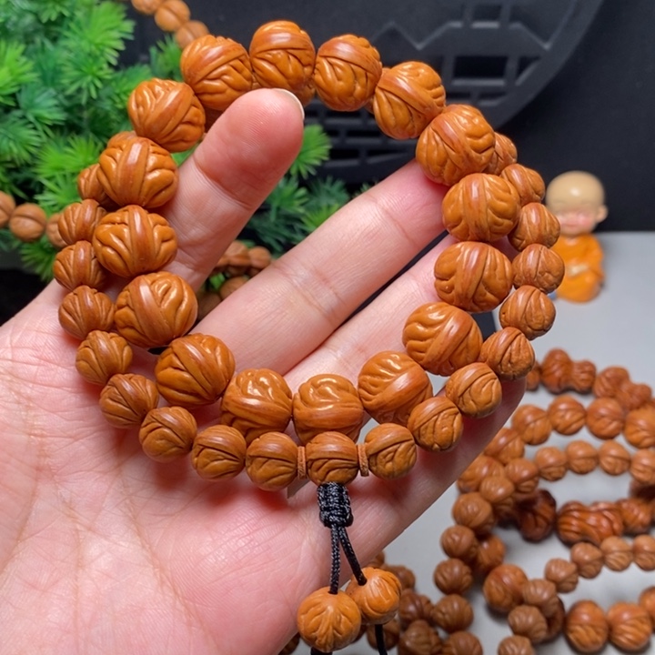 桃核手串日****煦双串换三通