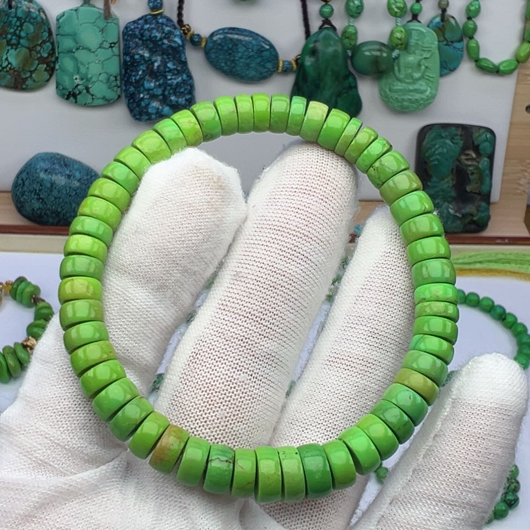 花**姐菜籽黄直切手串7.0mm兰