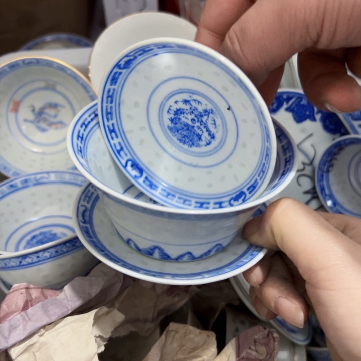 景德镇陶瓷高温盖碗