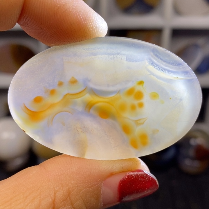 玛瑙/玉髓未镶嵌颈饰