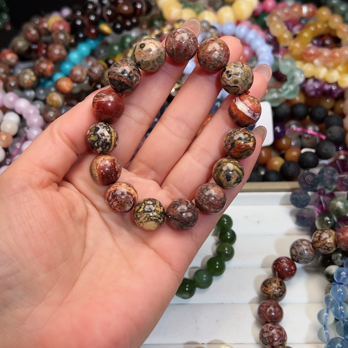 【闪购商品】烟晶手链银S925镶嵌沫*88