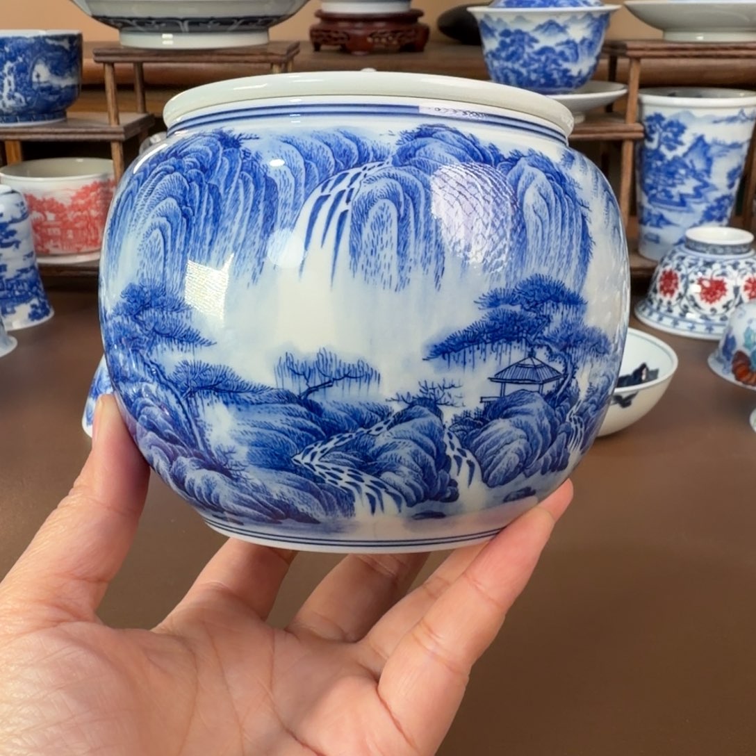 景德镇陶瓷手工手绘