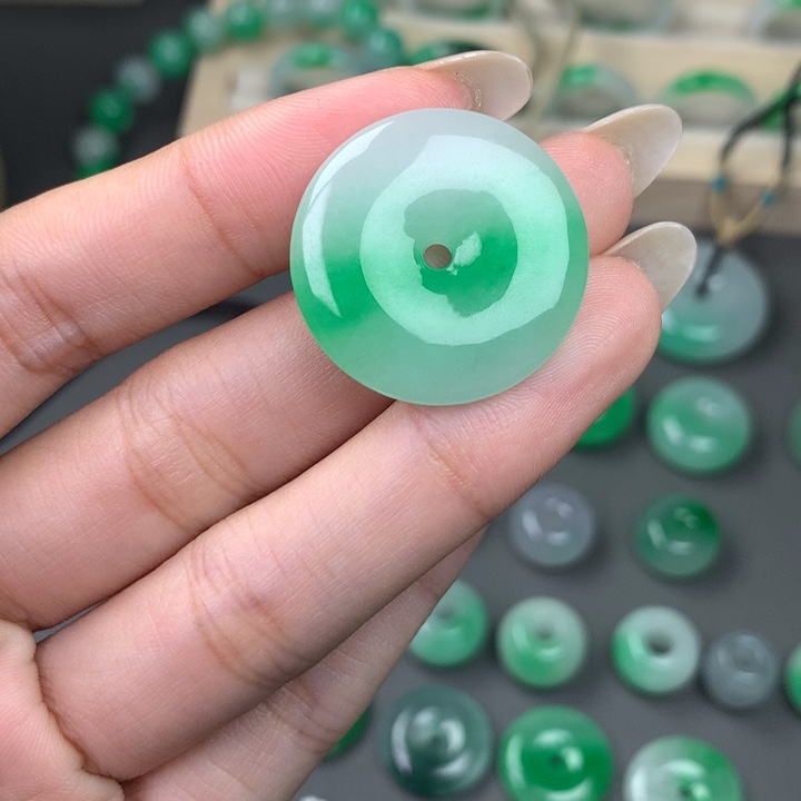 小***猫平安扣吊坠项链挂坠