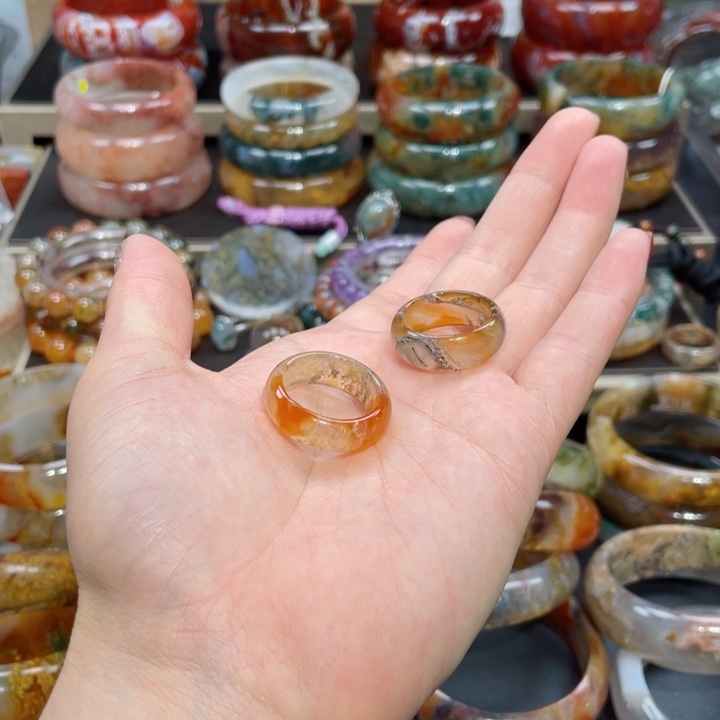 【闪购商品】未镶嵌戒指玛瑙/玉髓