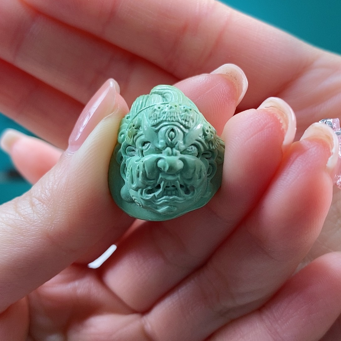 绿松石珠宝奇石未镶嵌