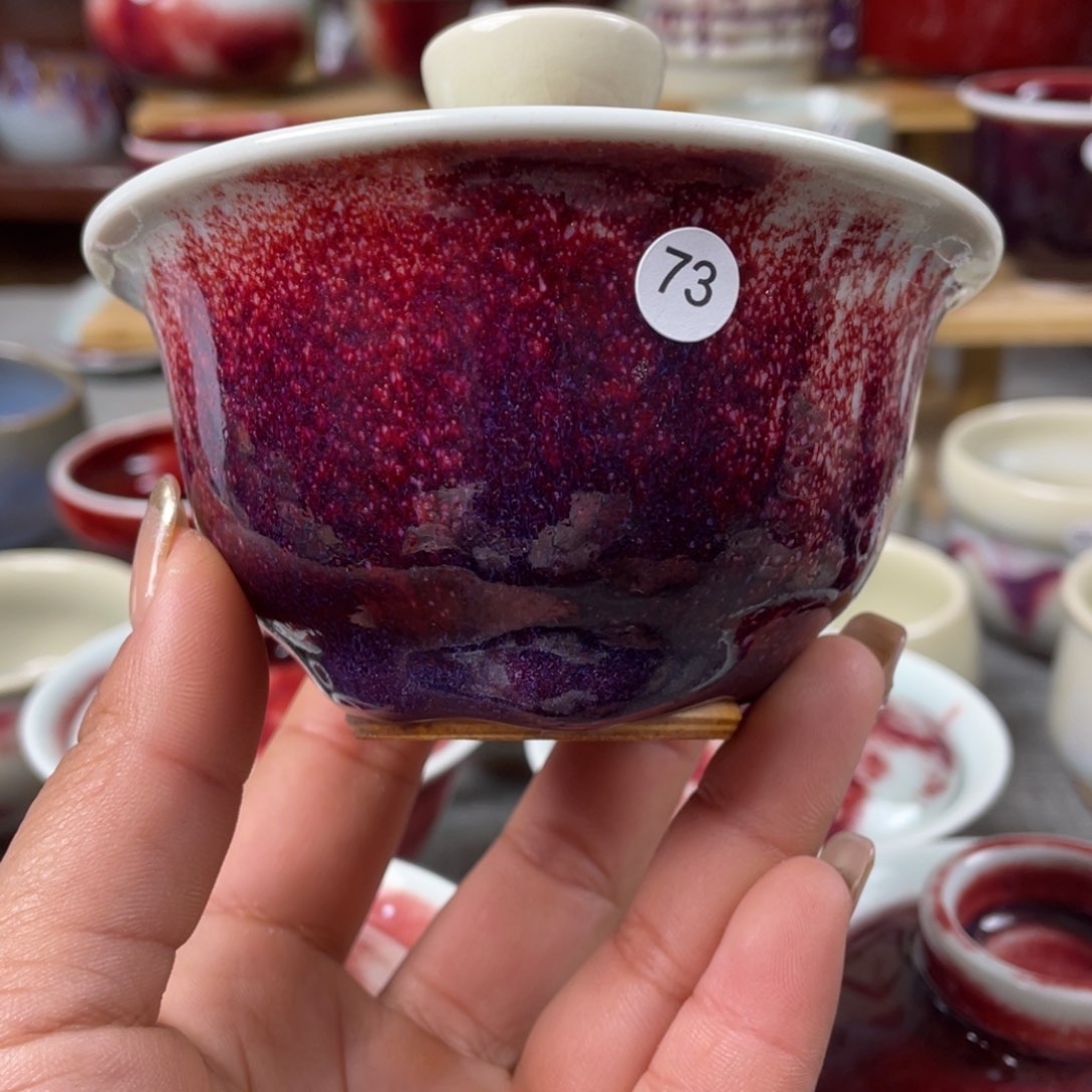 瓷片纯手工制作……微微瑕