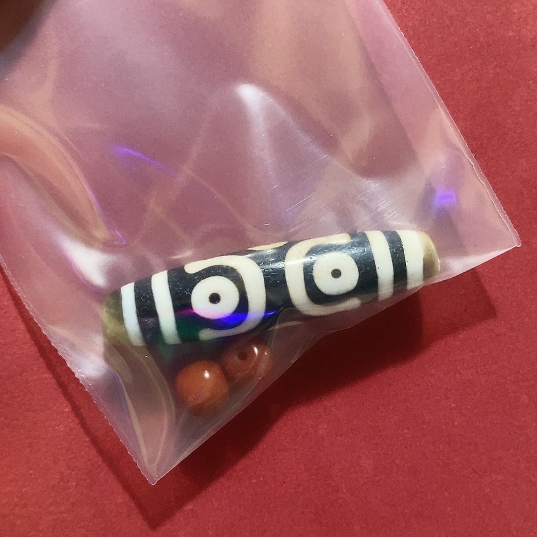 渺***拳玛瑙/玉髓（覆膜）颈饰合金行运无覆膜十字六