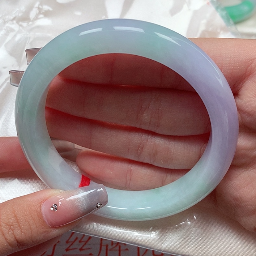 【闪购商品】翡翠手镯未镶嵌58圈