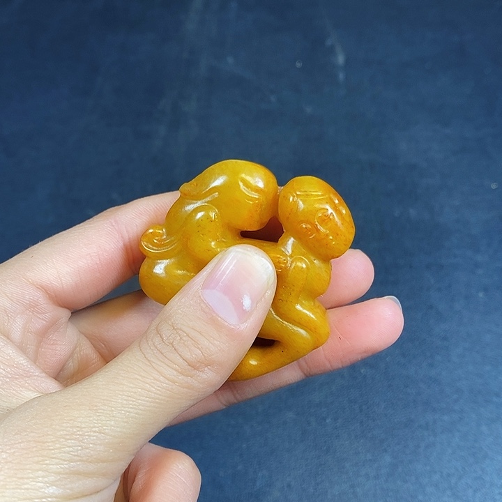 白玉菩提把件精选