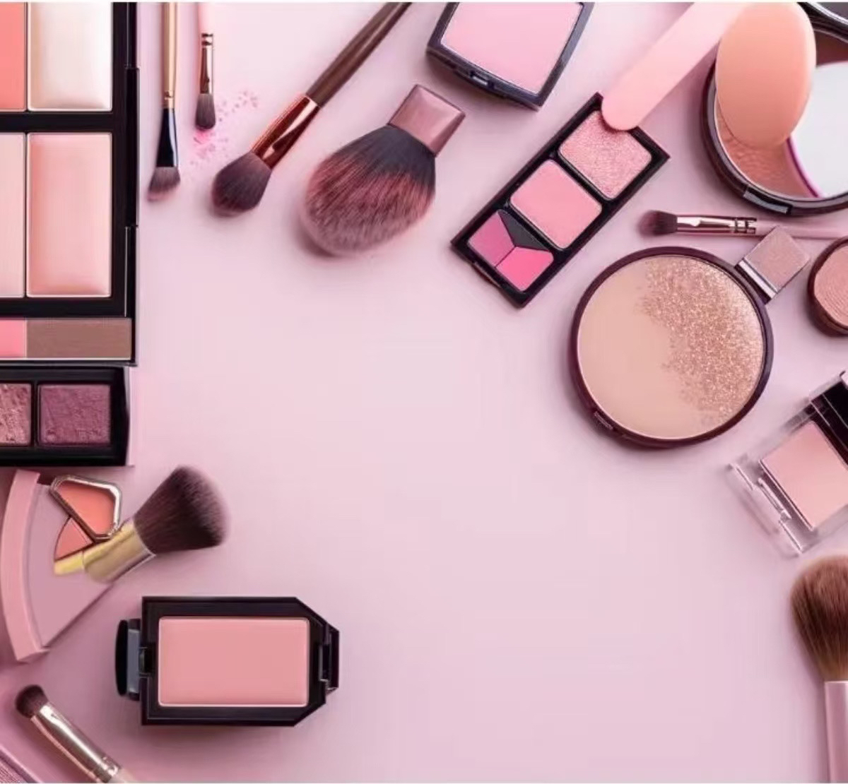 便携款可拆卸替换刷头蓝色柔软化妆刷2