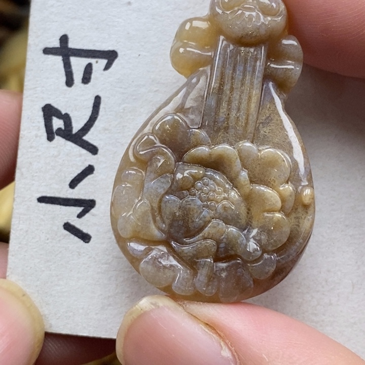 硅化珊瑚（珊瑚玉）未镶嵌颈饰