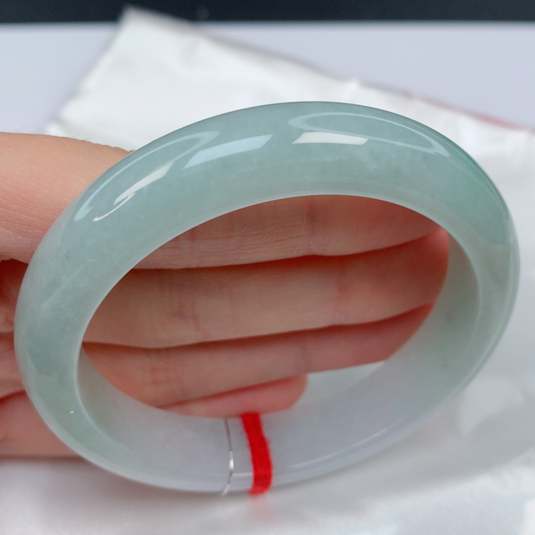 翡翠手镯未镶嵌55.1正圈