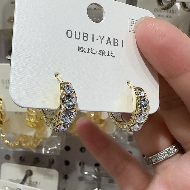 锆石纯铜合金金色耳扣砖