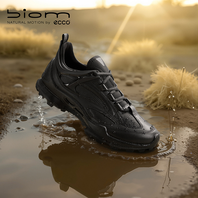 ECCO爱步黄景瑜同款徒步男户外登山鞋 健步BIOMC踪迹803324