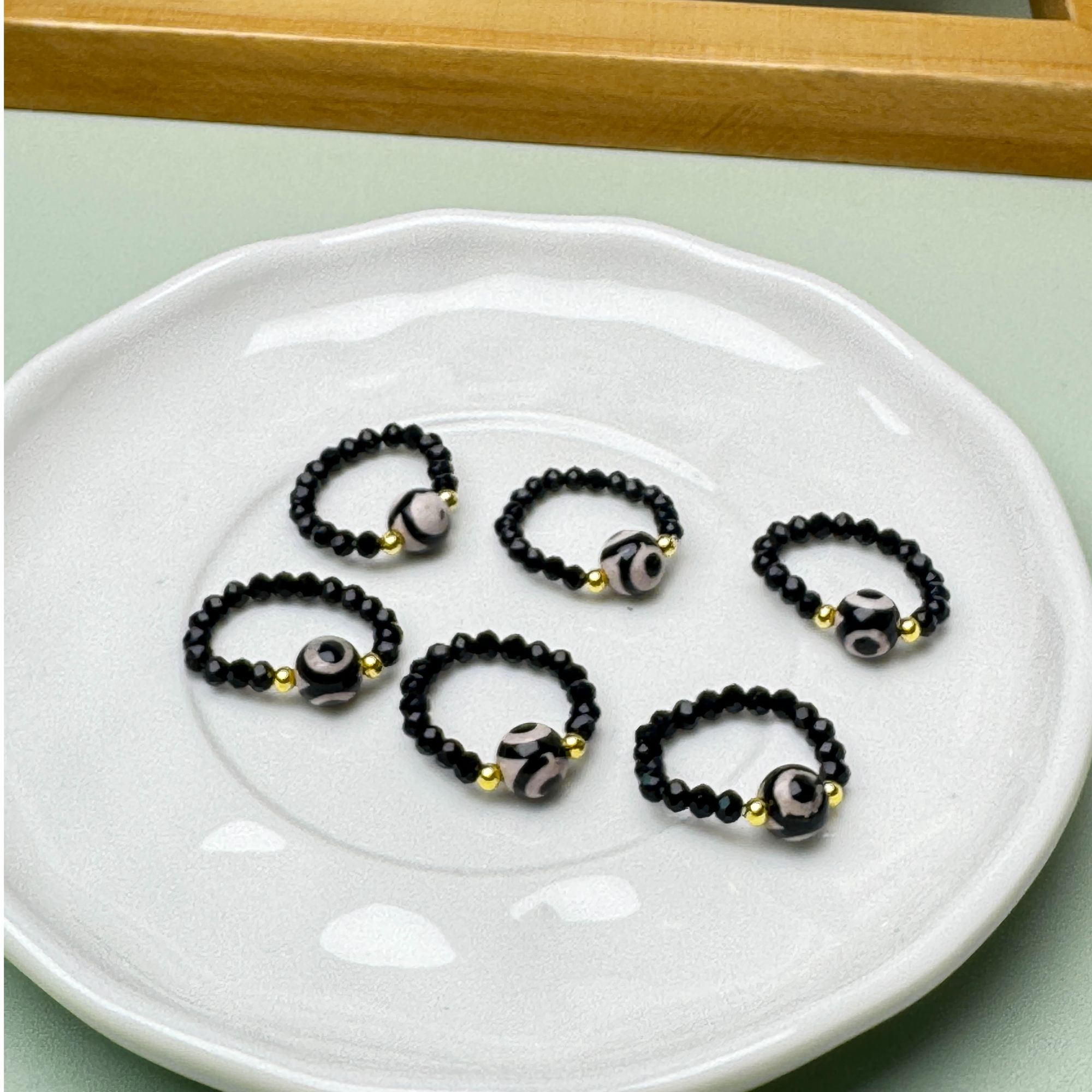 天然玛瑙戒指（多样发其一）b25