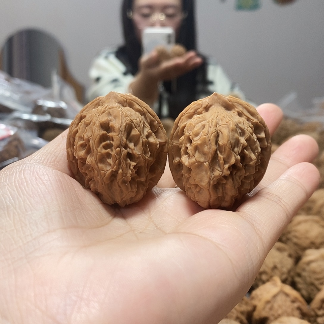 吊坠文玩核桃蛟龙35黄