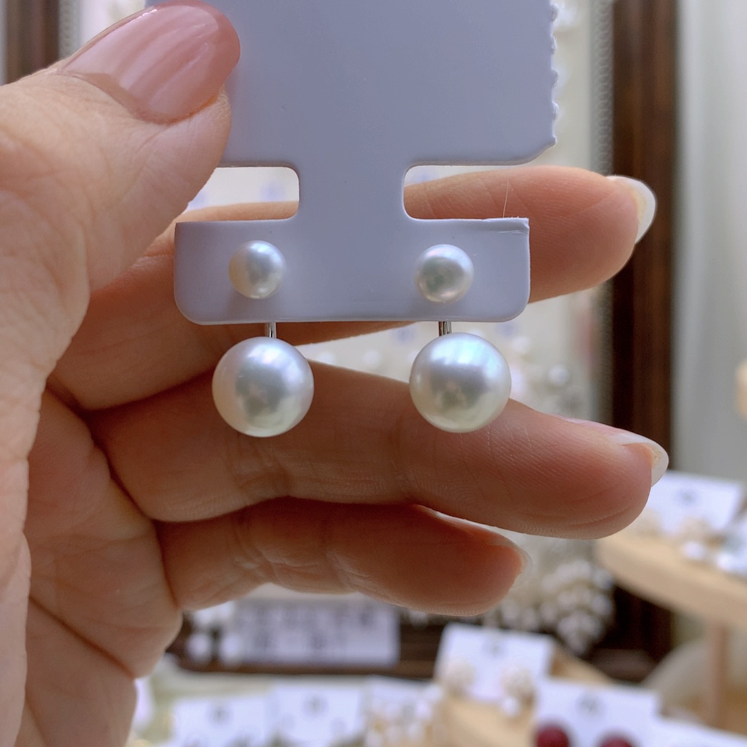 未镶嵌耳饰淡水珍珠