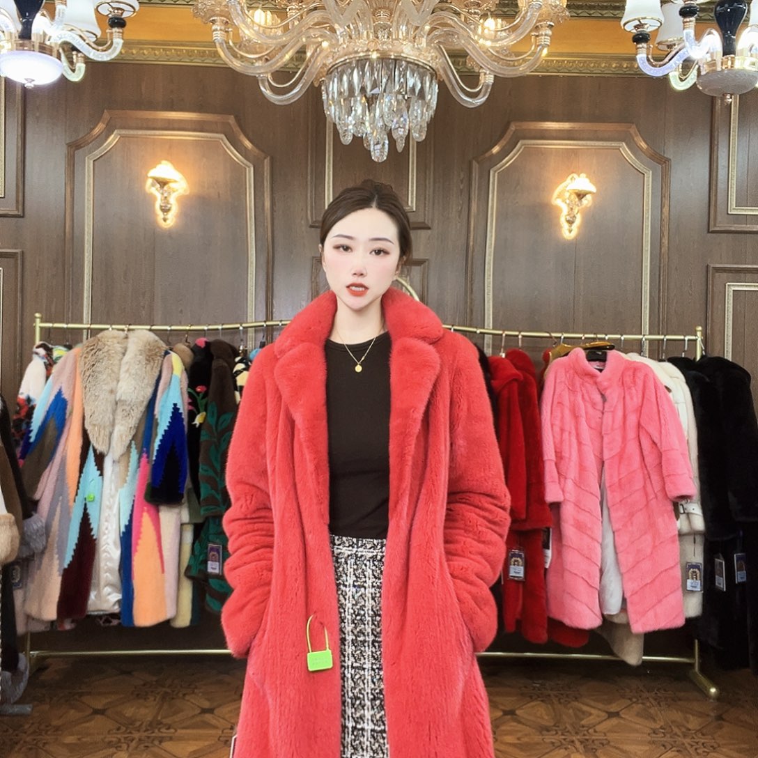 貂皮大衣时尚潮流
