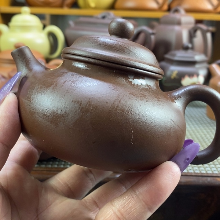紫砂茶壶原矿紫砂壶系列产品瑕疵