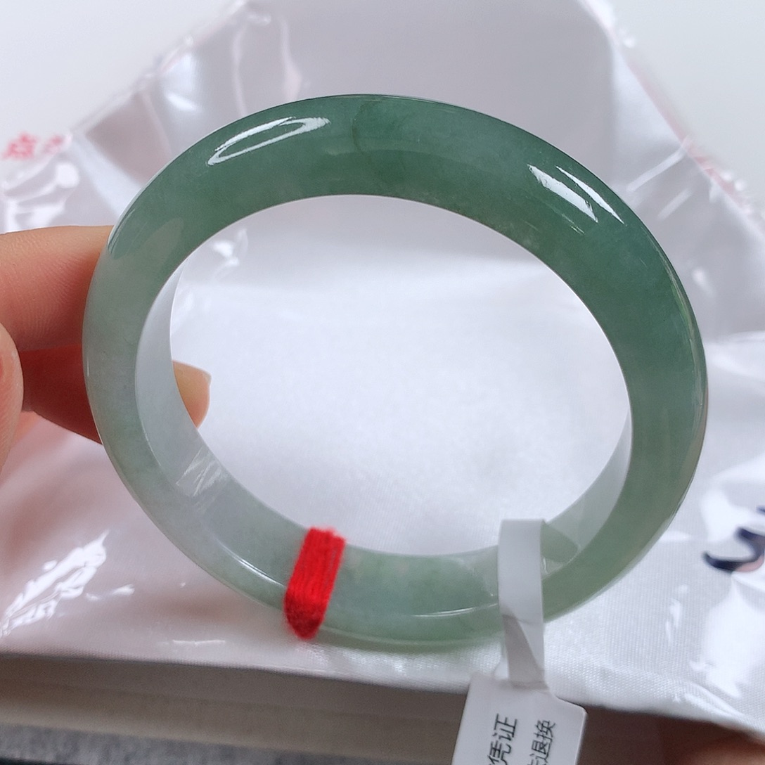 翡翠手镯未镶嵌 正圈清仓①②①