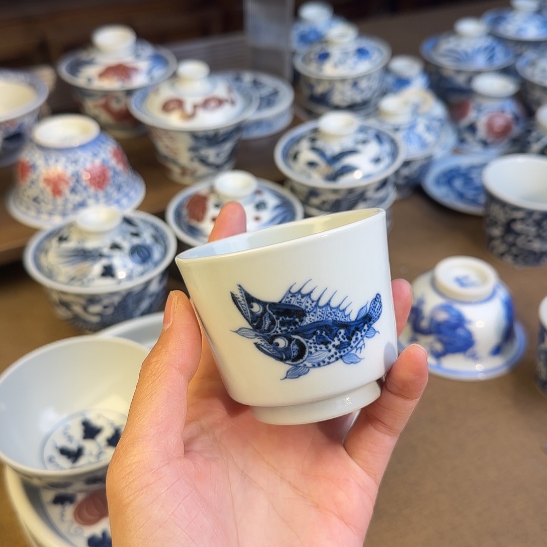 景德镇手工手绘茶器