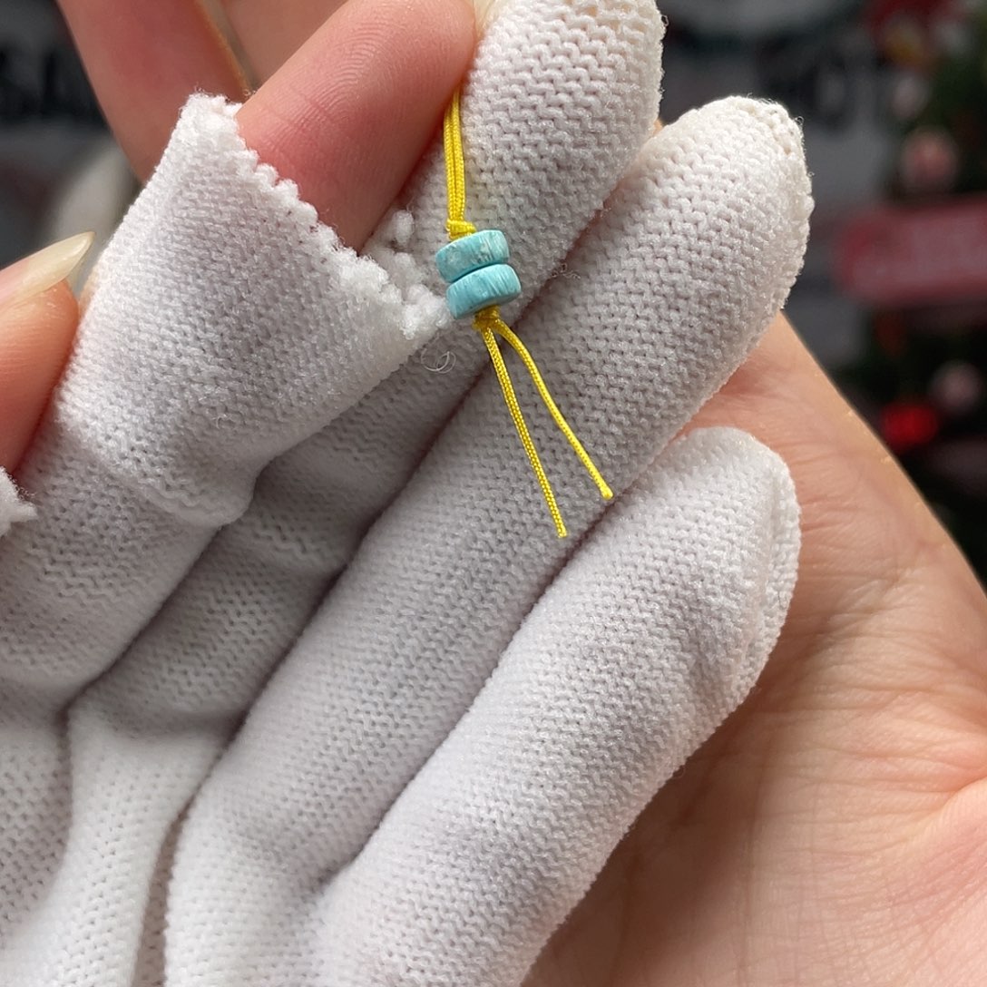 绿松石未镶嵌挂件