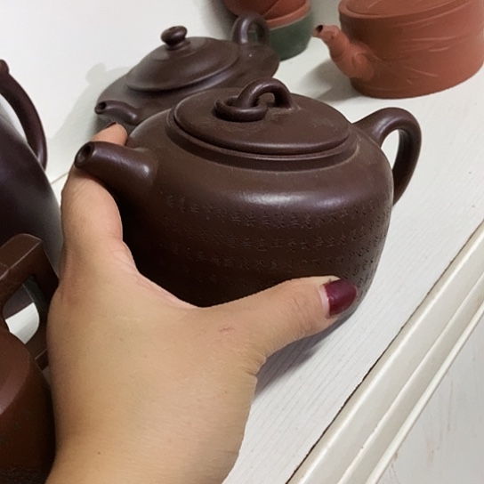 全手工制作宜兴紫砂壶