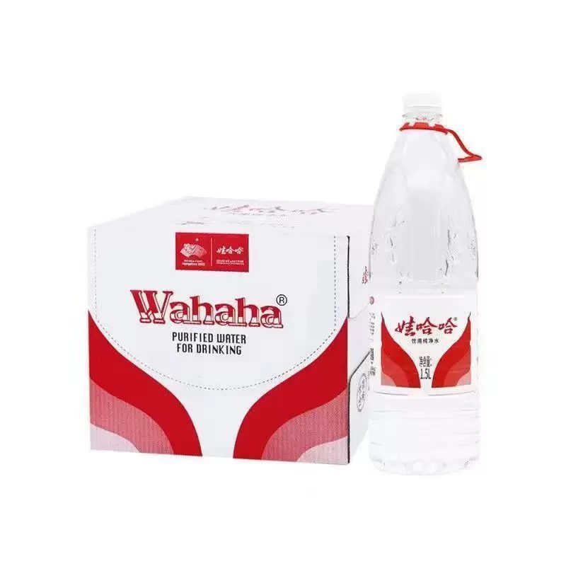【2箱】娃哈哈饮用纯净水1.5L*12瓶 /箱