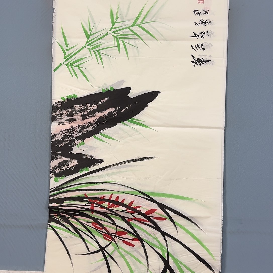 国画1034 牡丹仙子好可爱