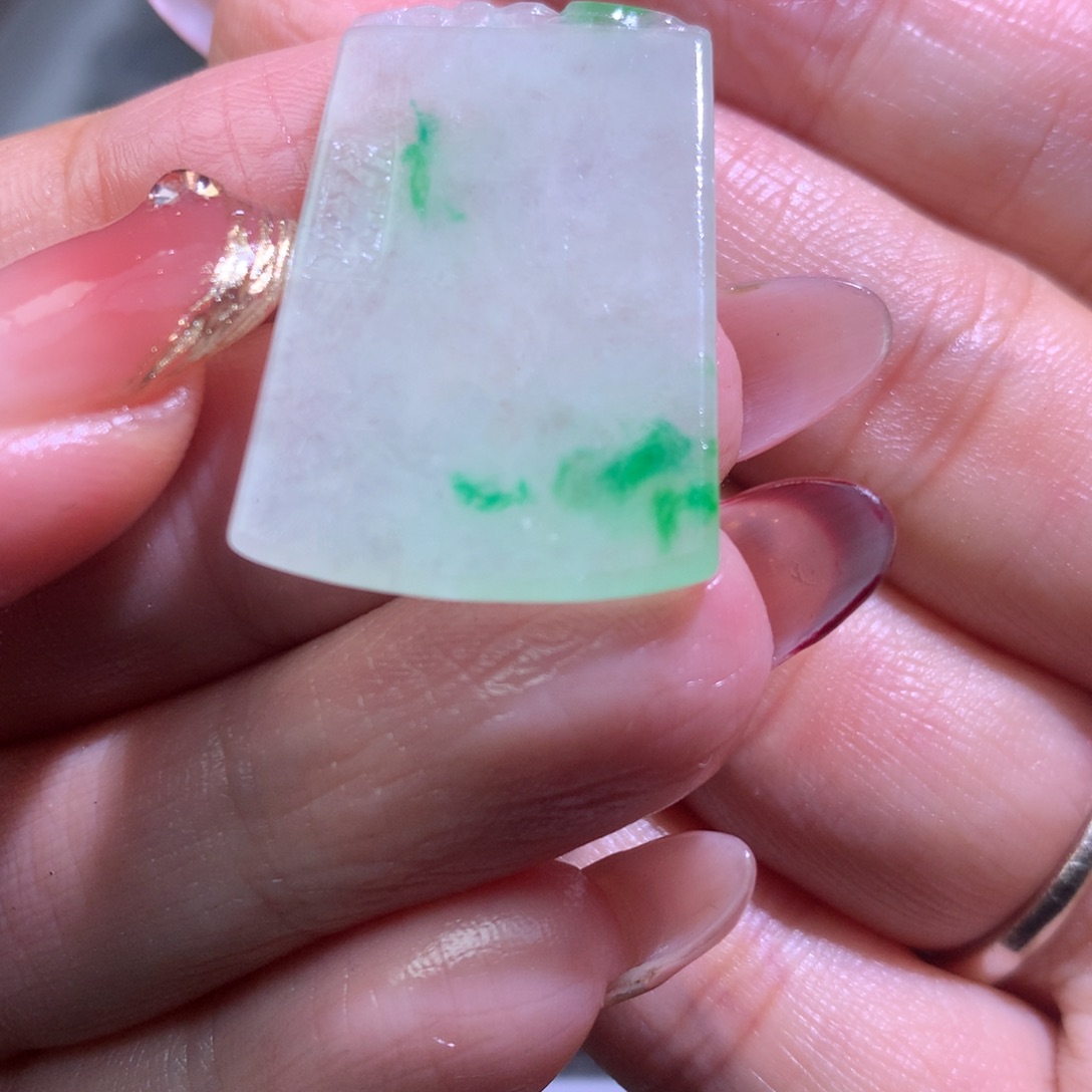 定制翡翠未镶嵌毛货