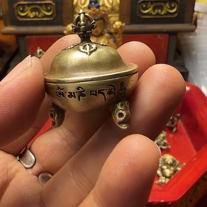 功***猫泥塑藏式风格小元素