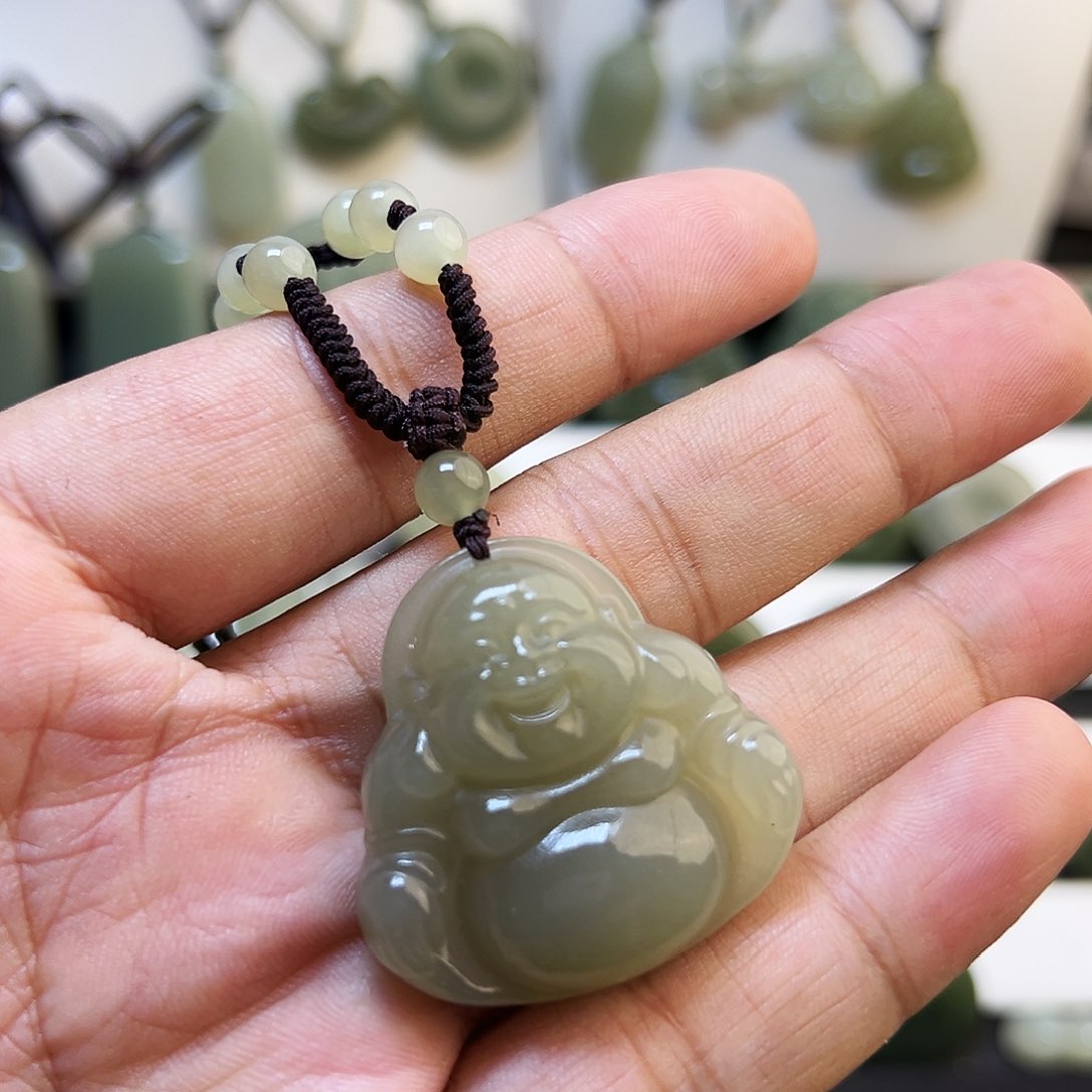 吊坠(不含链)未镶嵌和田玉666