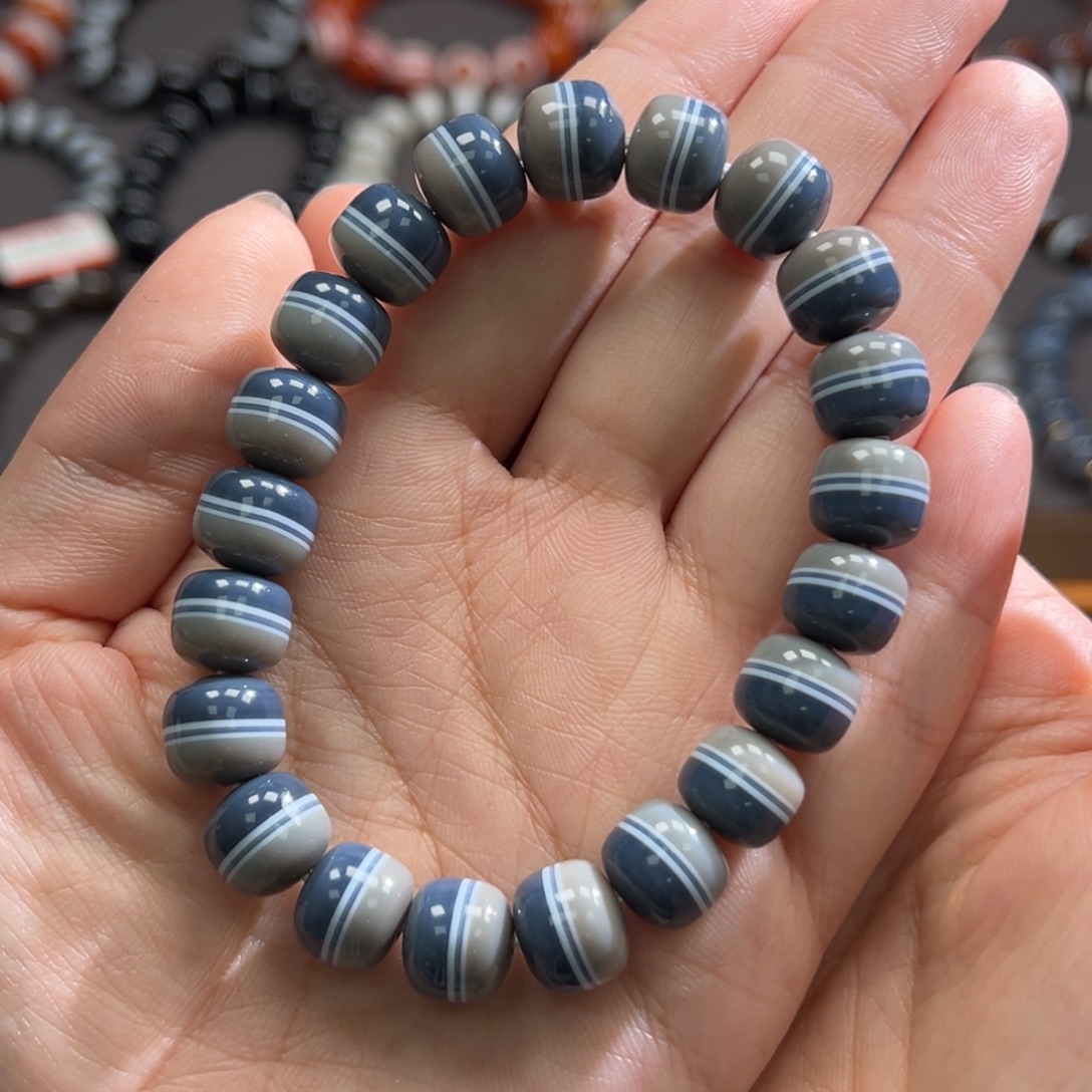 玛瑙/玉髓未镶嵌手链