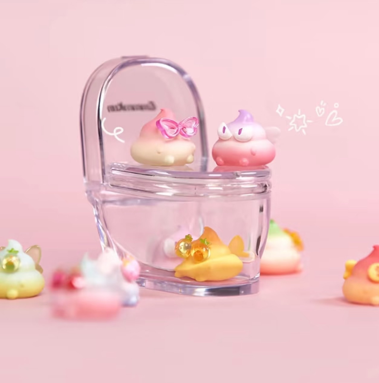 潮玩盲盒 大手拉小手萌粒