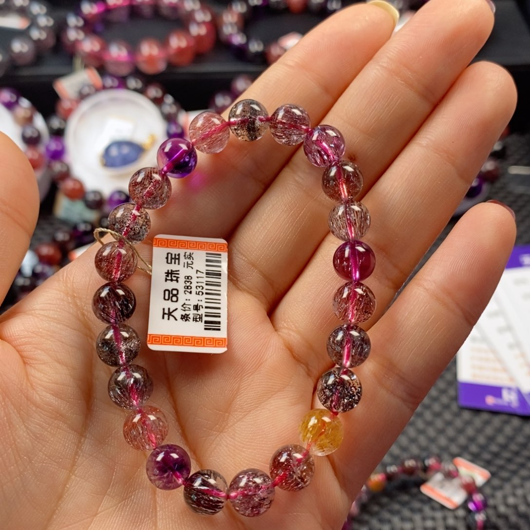 水晶手链：53117未镶嵌巨***?