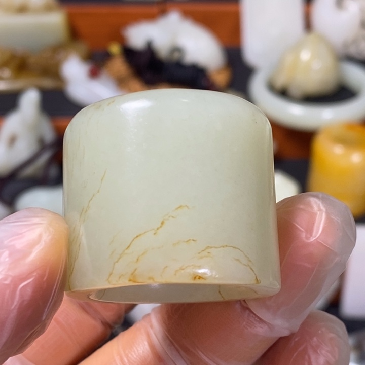 @***.和田玉（青玉）未镶嵌颈饰