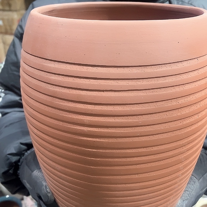 紫砂花盆高32口21————-