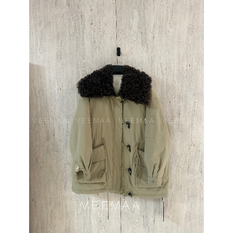  【Veemaa】时光 秋冬焕新定制款保暖显瘦羽绒服 衣长77cm