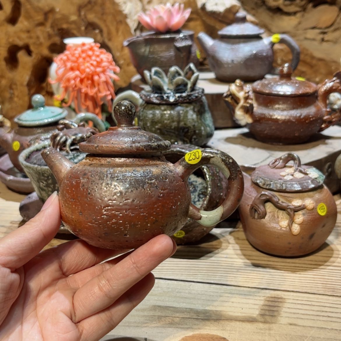 【闪购商品】柴烧茶具手工茶壶230