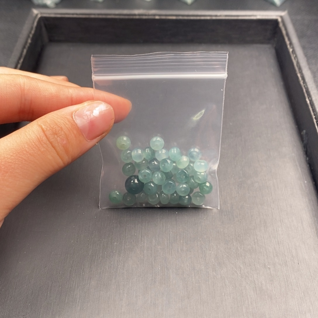 翡翠未镶嵌手链翡翠散珠多样性发货自选