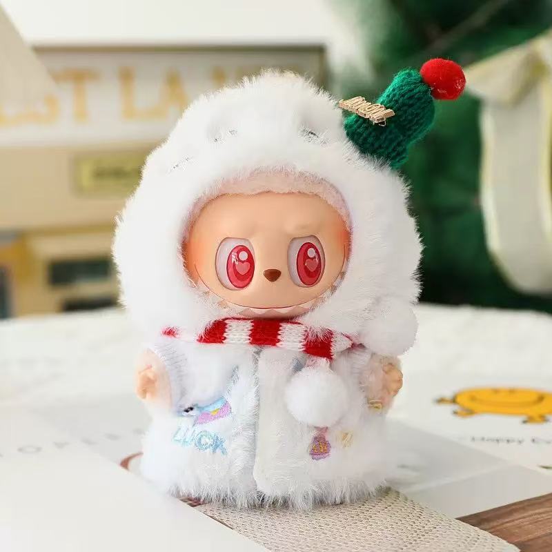 【13cm-17cm通用】雪喵娃衣套装（不含娃）