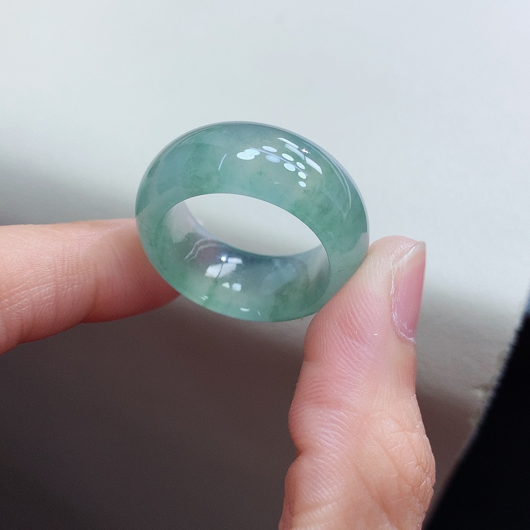 未镶嵌戒指翡翠19-20号