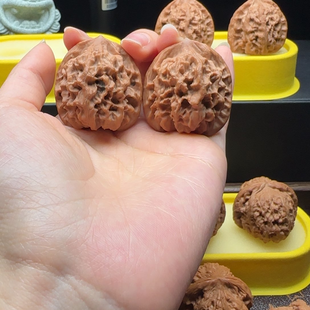 文玩核桃把件38帝王