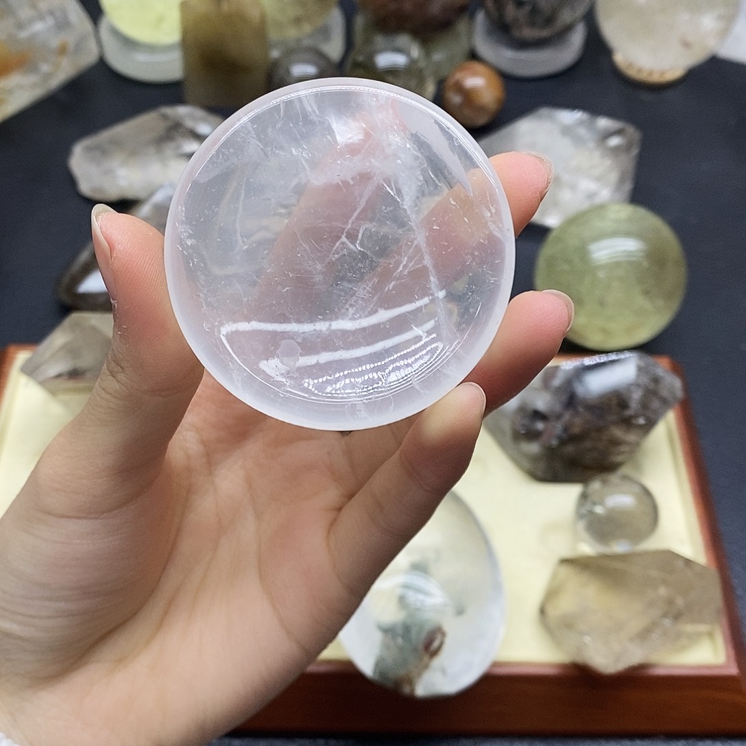 未镶嵌水晶珠宝半成品