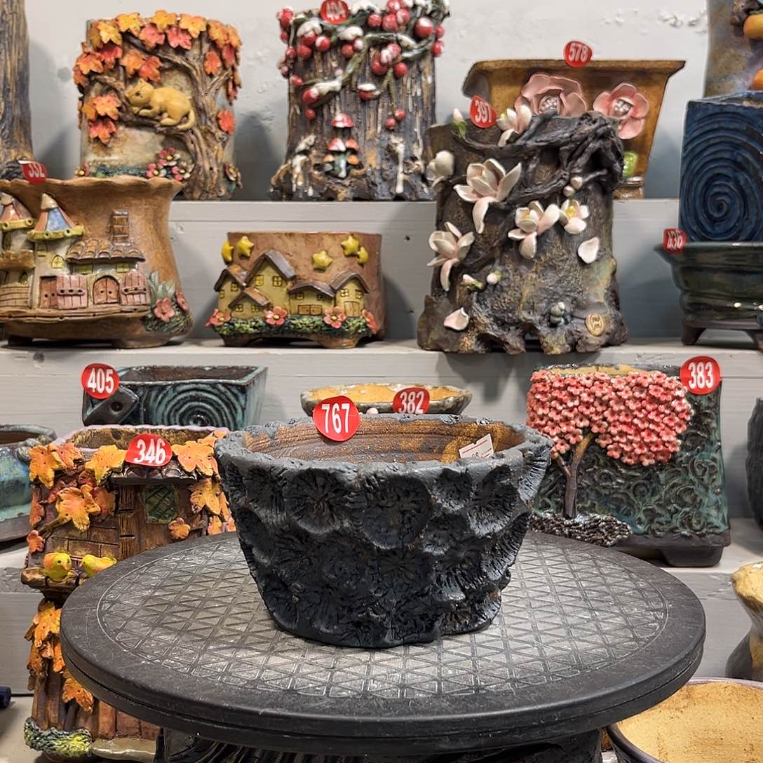 767 号陶然花器手工花盆