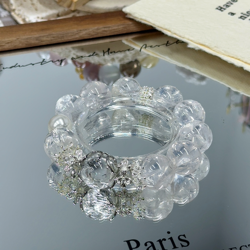 奶白粉阿塞➕贝珠设计款15mm 16mm发其一